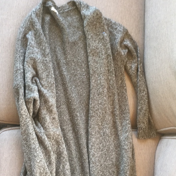 Super long knit cardigan - Picture 2 of 2